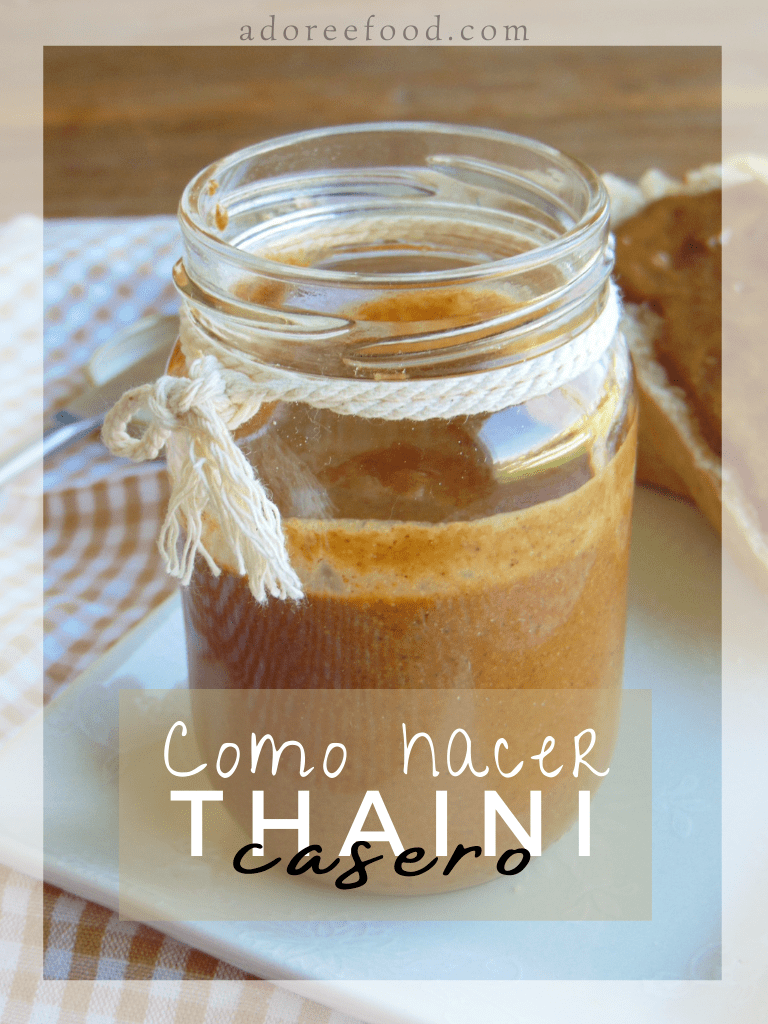 En este momento estás viendo Cómo hacer THAINI casero, ¡verás que fácil de es!