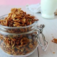 Granola casera saludable. SIN AZÚCAR