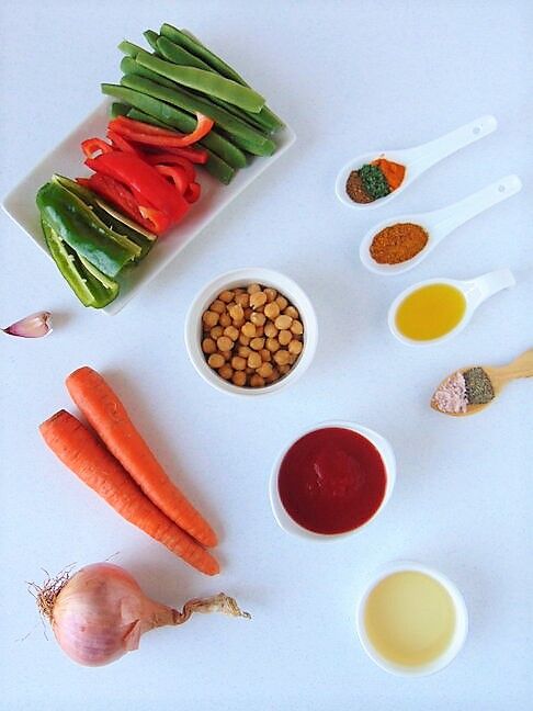 Ingredientes para la receta