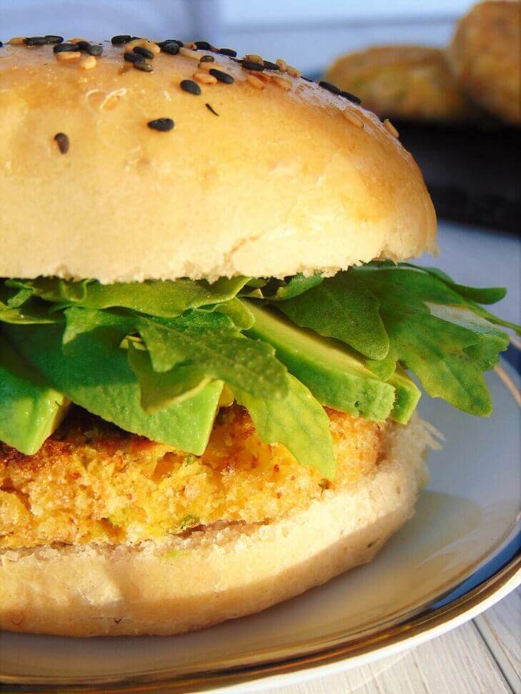 Hamburguesas de garbanzos