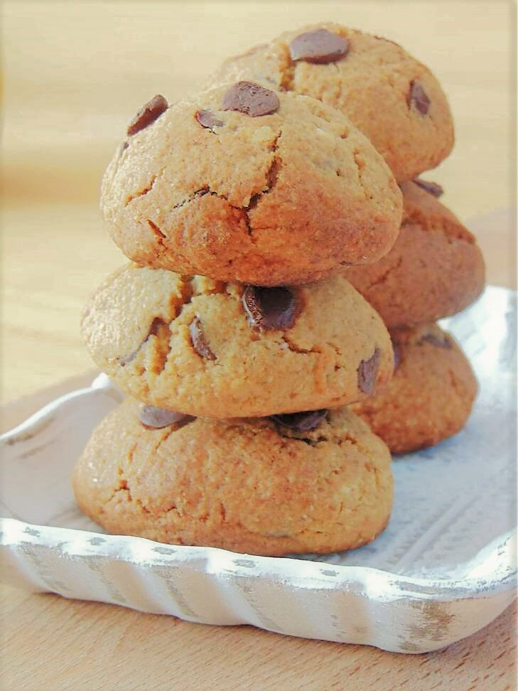 Cookies de avena y chocolate