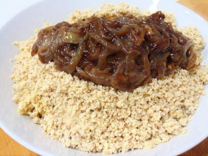 Mezclar con la salsa