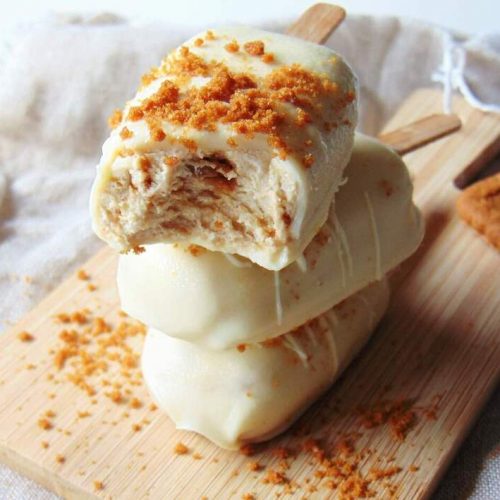 Helado de galletas lotus